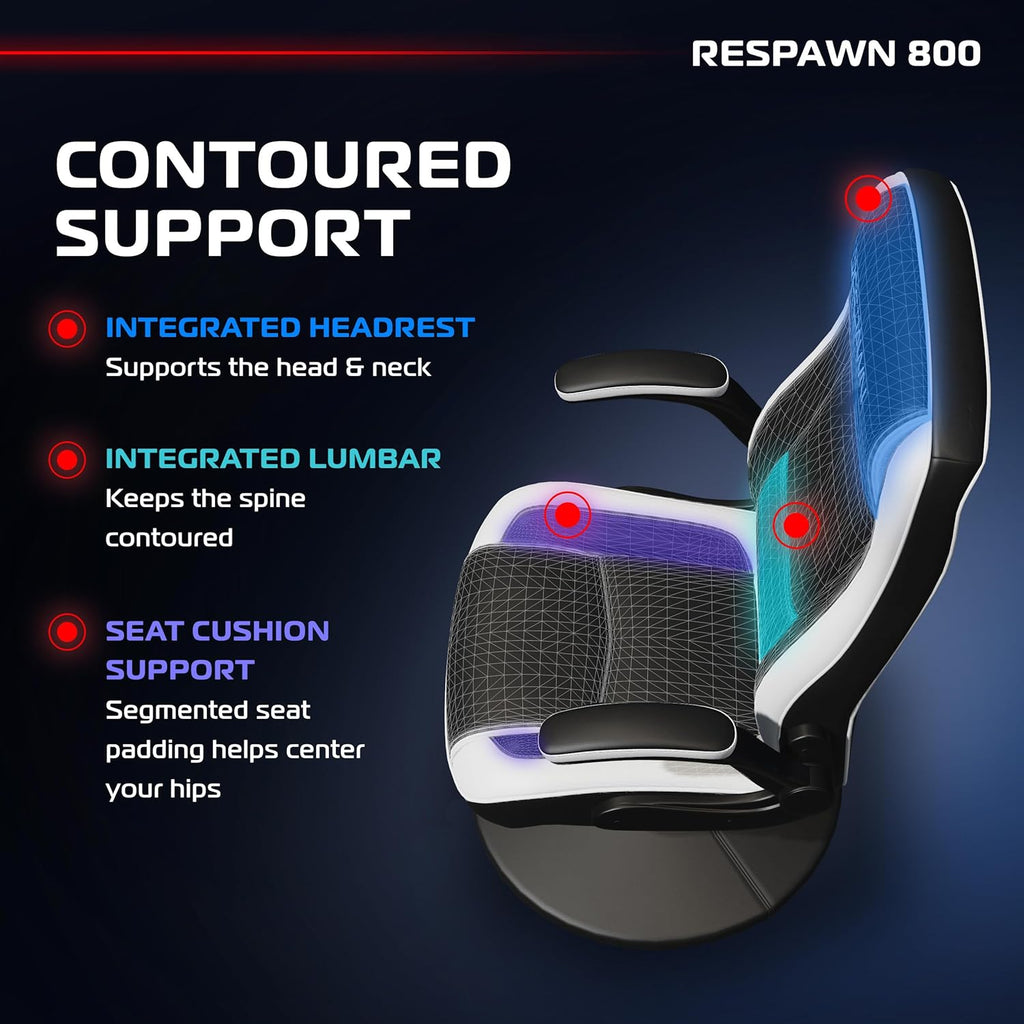 Level up your gaming experience with the ultimate 800 Swivel Rocker Chair! 🎮✨ Ergonomic design, lumbar support, and comfy flip-up armrests make every session epic! 🪑💥 #GamingChair #ComfortInStyle #GameOn