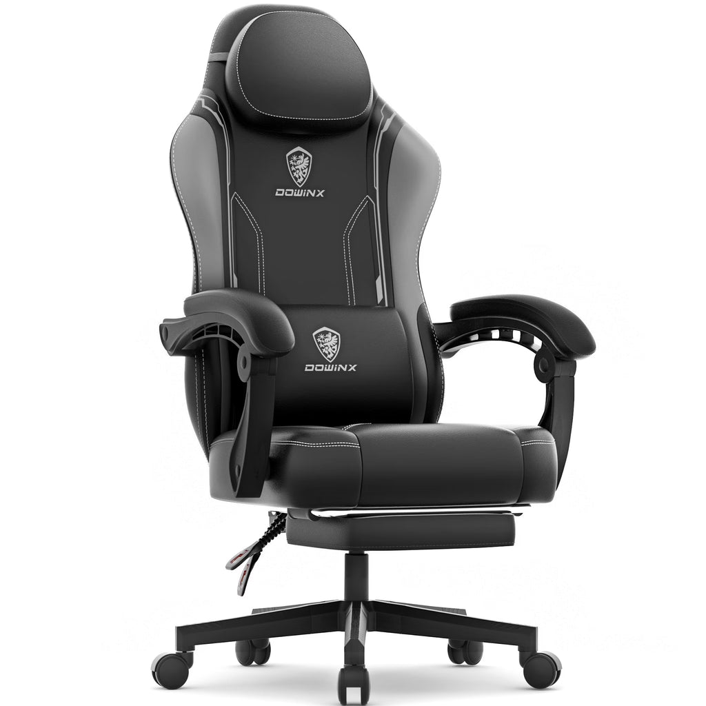 Level Up Your Comfort! 🎮✨ Ergonomic Gaming Chair with Massage Lumbar Support & Footrest - Perfect for Office & Gaming! 💺💪 #GamingChair #Comfort #Ergonomics