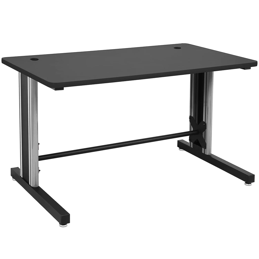 Transform your gaming experience with our stylish 25" x 58" Ergonomic Gaming Desk! Ideal for students and pros, featuring a chic black and grey look. 🖤💻 #GamingDesk #ErgonomicWorkstation
