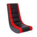 Level up your gaming experience with the Classic Video Rocker Floor Chair! Perfect for kids and teens, featuring stylish PU faux leather and breathable polyester mesh in sleek black and red. 🎮🔥 #GamingChair #KidsGaming