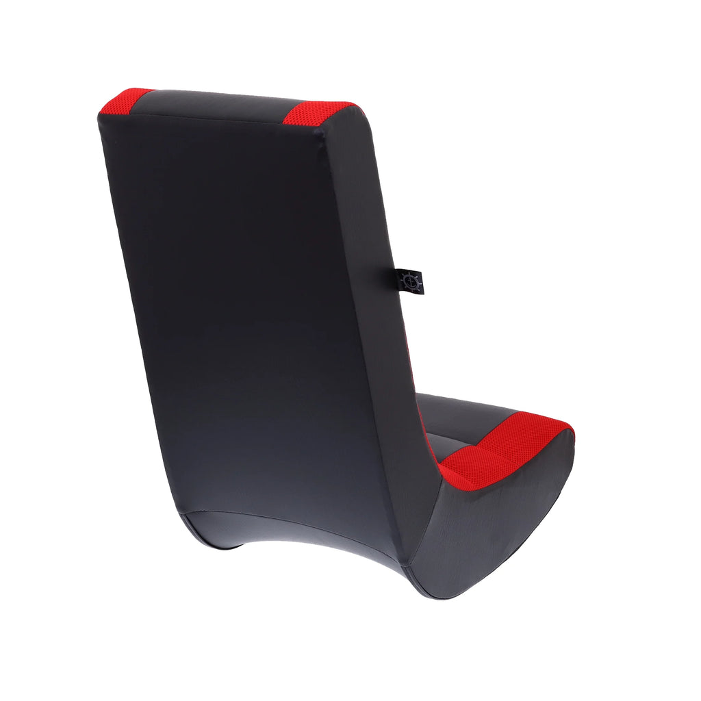 Level up your gaming experience with the Classic Video Rocker Floor Chair! Perfect for kids and teens, featuring stylish PU faux leather and breathable polyester mesh in sleek black and red. 🎮🔥 #GamingChair #KidsGaming