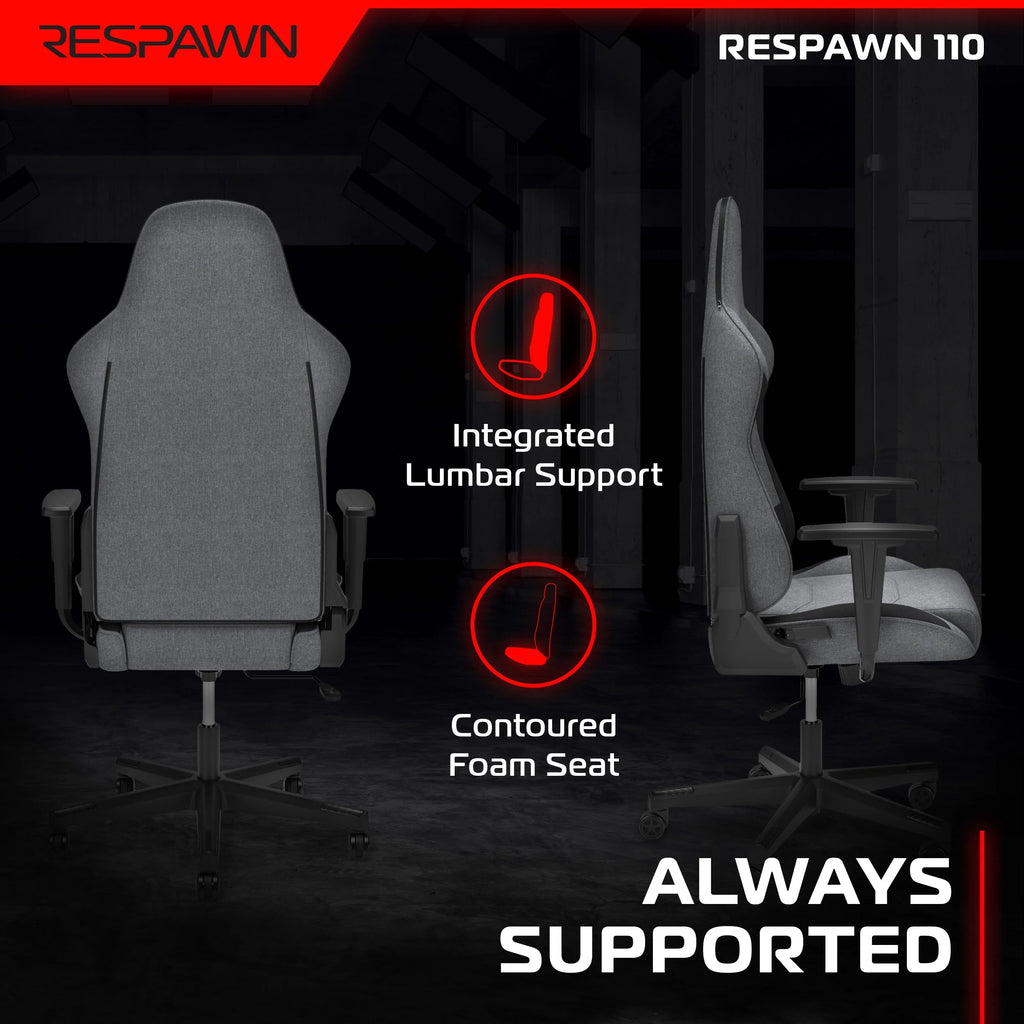 Level up your gaming experience with the ultimate 110 Ergonomic Gaming Chair! 🎮✨ Recline in comfort with lumbar support and a stylish racing design. Perfect for serious gamers! 🪑💪 #GamingChair #ErgonomicDesign #GamerLife