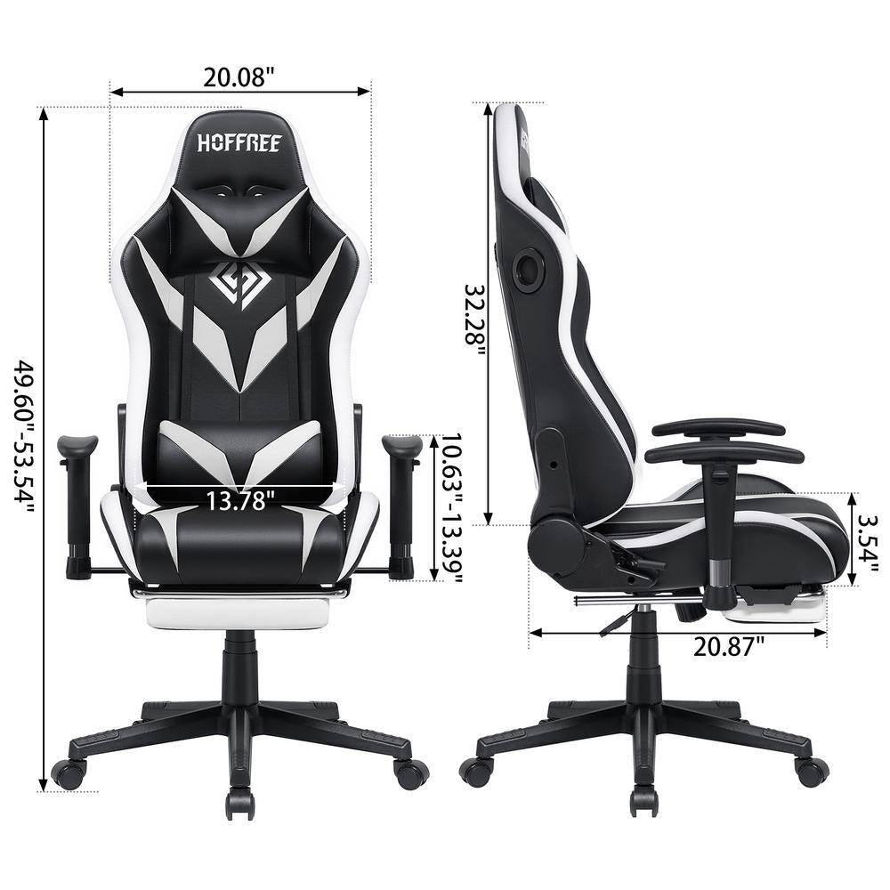 Level up your gaming experience with our sleek White Faux Leather LED Reclining Chair featuring Bluetooth Speakers and adjustable armrests! 🎮✨ #GamingChair #ErgonomicDesign #BluetoothSpeakers
