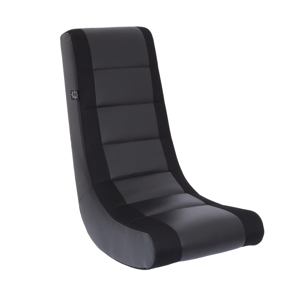 Level Up Your Gaming Experience: Classic Video Rocker Floor Chair for Kids & Teens! 🎮🖤 #GamingChair #Comfort #KidsGaming