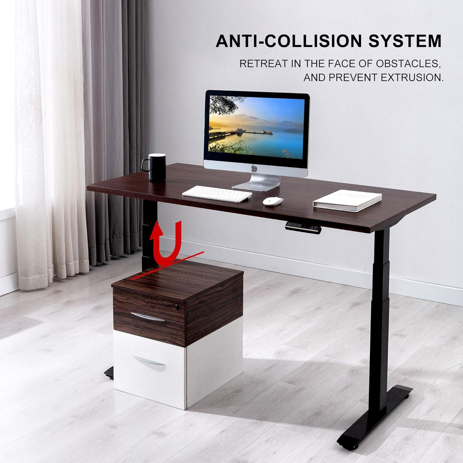 Upgrade Your Workspace with Our Ultra-Quiet Electric Standing Desk - Adjustable Height & Seamless Design! Perfect for Home Offices! 🖥️✨ #StandUpDesk #HomeOffice